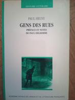Livre gens des rues Paul heusy, Boeken, Literatuur, Ophalen of Verzenden