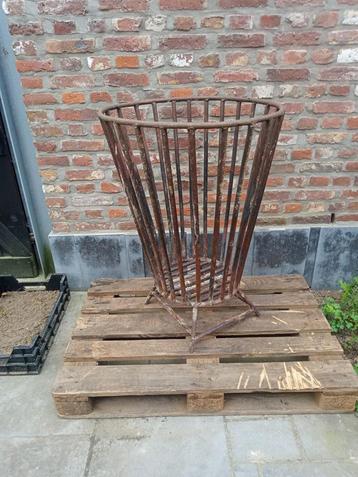 Grote vuurkorf, Tuin en Terras, Ophalen, Gebruikt, Vuurkorf