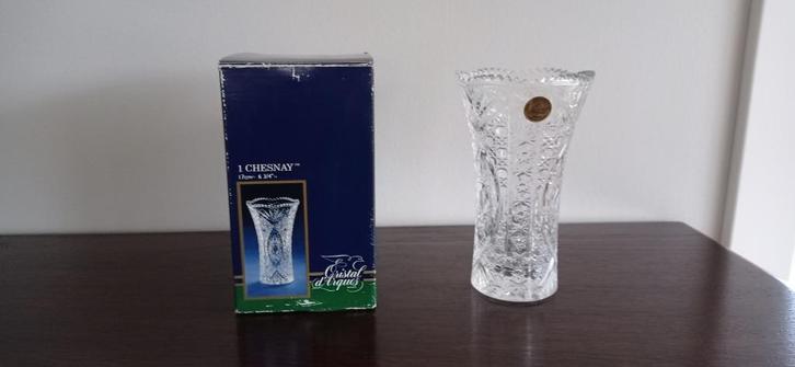 NIEUWE Cristal d'Arques Chesnay vaas/loodkristal 24% Pb, Huis en Inrichting, Woonaccessoires | Vazen, Nieuw, Ophalen of Verzenden