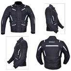 Veste de Moto textile cordura 600D neuf cE protecter, Motos, Envoi, Neuf, avec ticket, Manteau | tissu