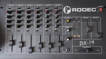 Console de mixage Rodec, haut-parleurs Bose et accessoires, Enlèvement ou Envoi, Utilisé, Bose