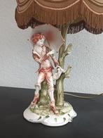 Oude Tafellamp Capodimonte, Ophalen of Verzenden