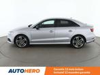 Audi A3 1.5 TFSI ACT ACT (année de construction 2018), Argent ou Gris, Achat, Boîte manuelle, Noir