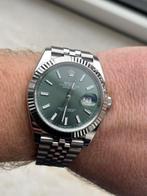 Te Koop Rolex Datejust Mintgreen 2025 MODEL, Handtassen en Accessoires, Horloges | Heren, Staal, Polshorloge, Nieuw, Ophalen of Verzenden