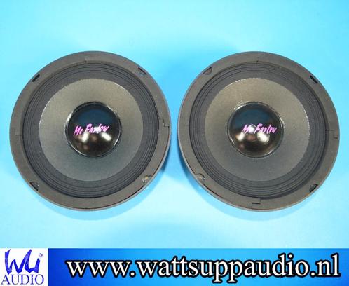 MC Farlow PSA 1780 165mm /6.5'' midrange speakers, Audio, Tv en Foto, Luidsprekerboxen, Gebruikt, Front, Rear of Stereo speakers