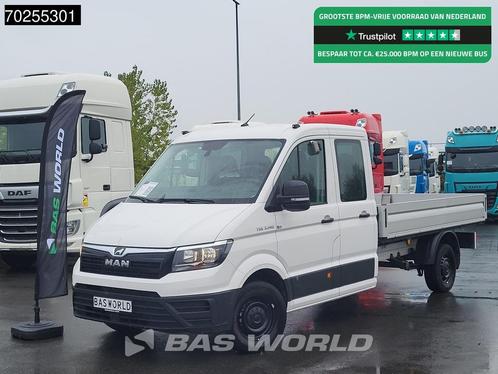 MAN TGE 3.140 Automatik Pritsche AHK Doppel Kabine Klima Tem, Auto's, Bestelwagens en Lichte vracht, Bedrijf, Te koop, Airconditioning