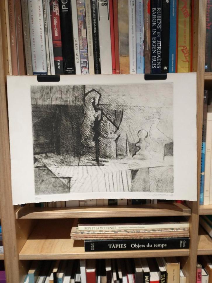 Wim van Remortel, Antiek en Kunst, Kunst | Etsen en Gravures, Ophalen of Verzenden