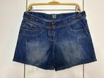 Blauwe jeansshort van Walk and Talk - Maat 40, Maat 38/40 (M), Walk and Talk, Kort, Blauw