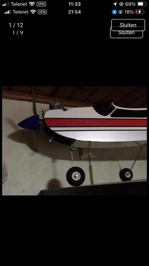 Nieuwe graupner sky Hero 2 rc vliegtuig, Hobby en Vrije tijd, Modelbouw | Radiografisch | Vliegtuigen, Nieuw, Nitro, Ophalen