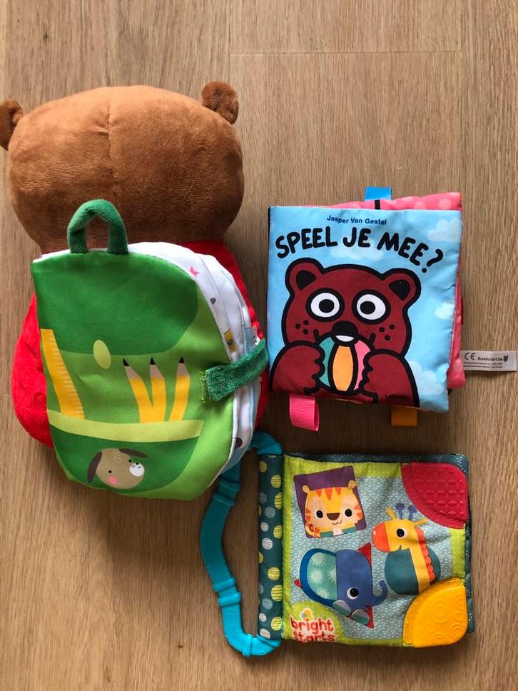 Babyspeelgoed motoriek. Met gratis autospiegel., Kinderen en Baby's, Speelgoed | Babyspeelgoed, Zo goed als nieuw, Rammelaar, Ophalen of Verzenden