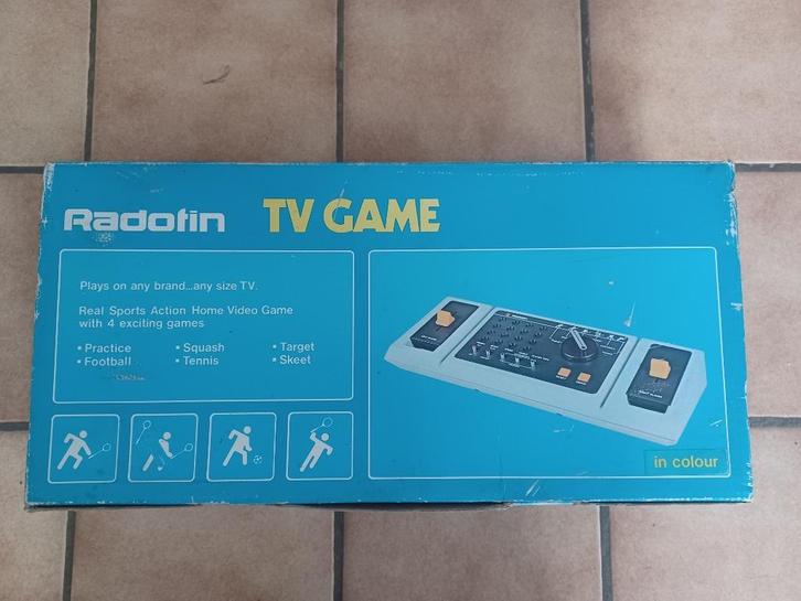 Console Pong – Radofin Model 311 TV Game, Games en Spelcomputers, Spelcomputers | Overige, Gebruikt, Ophalen