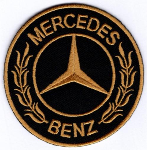 Mercedes Benz stoffen opstrijk patch embleem #3, Verzamelen, Automerken, Motoren en Formule 1, Nieuw, Verzenden