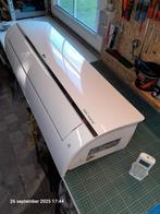 LG DUAL INVERTER AIRCO BINNEN + BUITENUNIT, Elektronische apparatuur, Airco's, Ophalen, Afstandsbediening, 3 snelheden of meer
