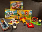 Playmobil 123 autobus- vliegtuig-speeltuin (volledig m doos), Kinderen en Baby's, Speelgoed | Playmobil, Ophalen, Zo goed als nieuw