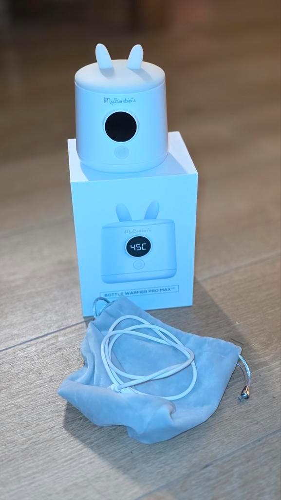 Oplaadbare/draagbare flesverwarmer My Bambini's pro max, Enfants & Bébés, Aliments pour bébé & Accessoires, Enlèvement