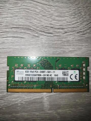 RAM 8GB DDR4 2400MHz SODIMM, DDR4, 8 GB, Comme neuf, Enlèvement