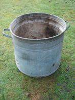 grote zinken bak / weckketel, Ophalen, Overige materialen, Gebruikt, Minder dan 60 cm