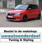 Maxton Spoiler Lip Splitter Voor Skoda Fabia RS MK2 Facelift, Verzenden