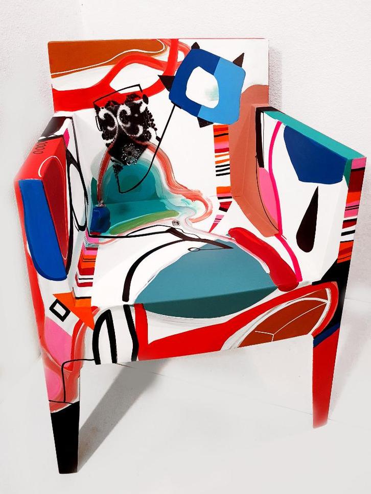 Driade -Philippe Starck -Fauteuil Art object by Jack Soro, Huis en Inrichting, Fauteuils, Zo goed als nieuw, Kunststof, Ophalen of Verzenden