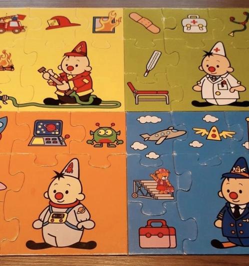 Bumba 4 beroepen puzzels van 6 stukken € 8, Kinderen en Baby's, Speelgoed | Kinderpuzzels, Zo goed als nieuw, Ophalen of Verzenden