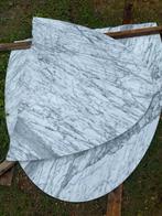 Marmeren blad tulip tafel (gebroken), Antiek en Kunst, Ophalen