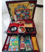 Malette de jeux vintage années 70, Ophalen, Gebruikt