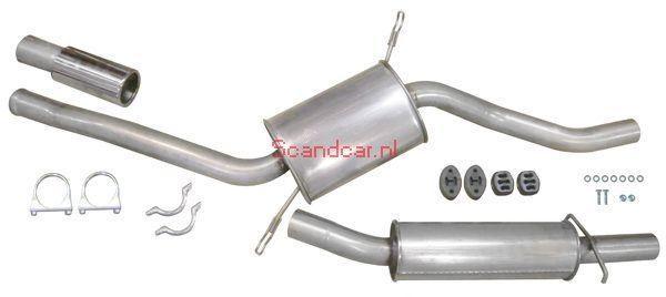 Uitlaatset 850 Turbo S70+V70 T+T5 C70 RVS -2000 Ferrita Volv, Auto-onderdelen, Uitlaatsystemen, Nieuw, Ophalen of Verzenden