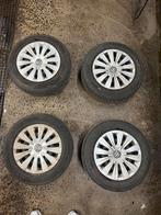 4 Jantes Golf 7 15 pouces + pneus 195/65 R15 bon état, Autos : Pièces & Accessoires, Pneus & Jantes, 15 pouces, Pneus été, Pneu(s)