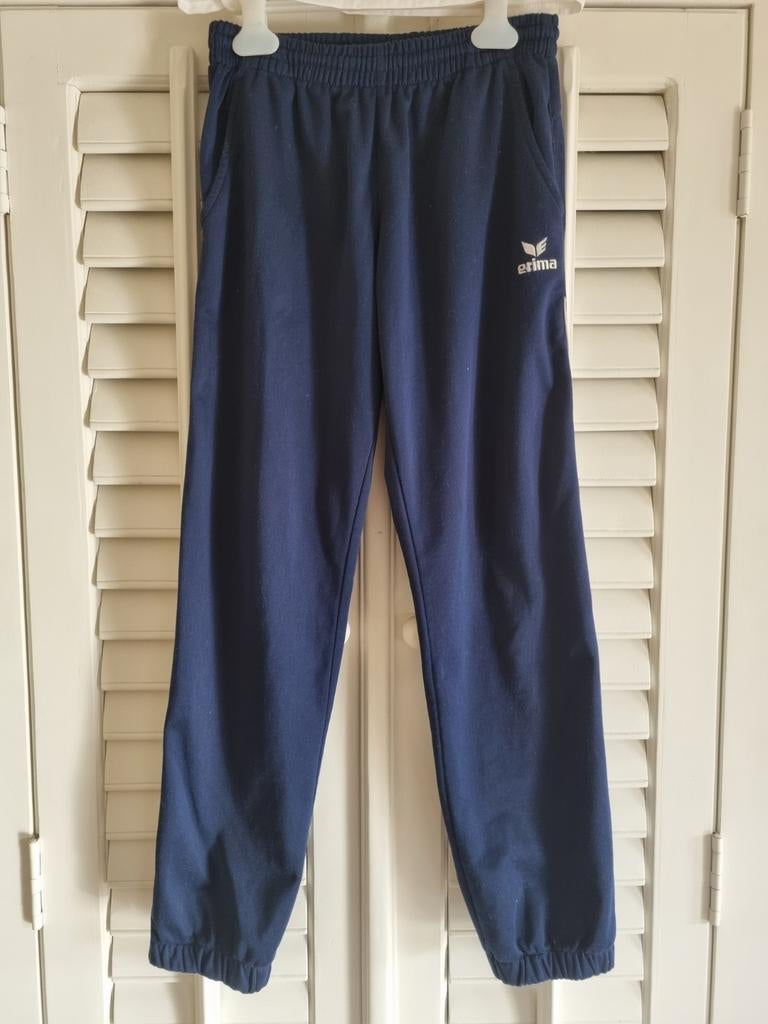 Donker blauwe trainingsbroek Erima 152-12jr, Jongen of Meisje, Erima, Sport- of Zwemkleding, Ophalen of Verzenden