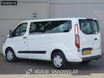 Ford Transit Custom Personenvervoer Incl.BPM/Ex. BTW 9-Perso, Auto's, Lederen bekleding, Euro 6, 4 cilinders, Wit