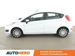 Ford Fiesta 1.0 EcoBoost Trend (bj 2016, automaat), Stof, Zwart, Wit, 5 zetels