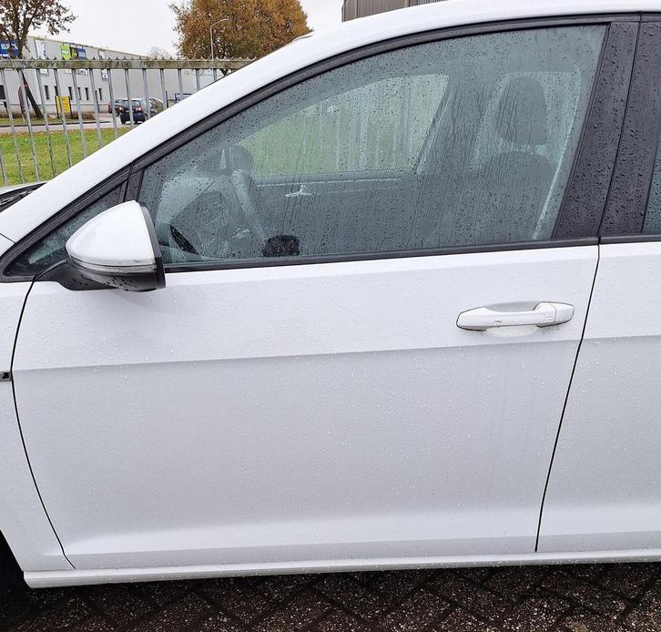 Deur Portier VW Golf 7 links voor 5 deurs goede staat LC9A, Auto-onderdelen, Carrosserie, Deur, Volkswagen, Gebruikt, Ophalen of Verzenden