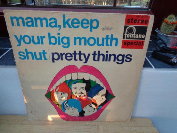 Pretty Things LP "Mama, Keep Your Big Mouth Shut" [NL], Cd's en Dvd's, Vinyl | Rock, Gebruikt, Verzenden