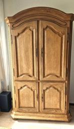 Massief eiken TV /Aaudio kast., Ophalen, Gebruikt, Klassieke toogkast, 100 tot 150 cm