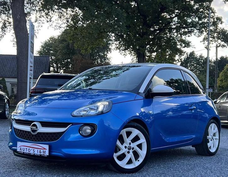 Opel ADAM 1.2i Benzine 2015 75Dkm Airco CruiseC. Garantie!, Autos, Opel, Entreprise, Achat, ADAM, ABS, Airbags, Air conditionné