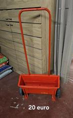 Strooiwagen, Tuin en Terras, Ophalen, Gebruikt, Handmatig, Tweewielig