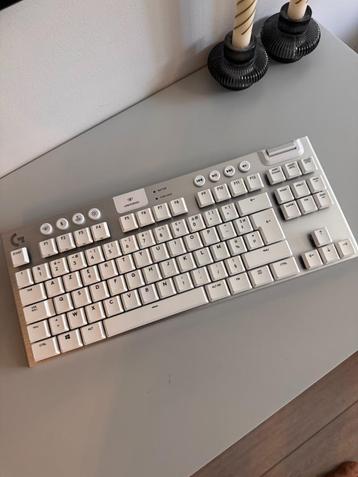 Logitech G915 TKL Gaming Toetsenbord – Wit – AZERTY – Als ni beschikbaar voor biedingen