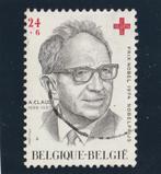 LOSSE  ZEGEL  BELGIE -  Nobelprijs  A. Claude, Verzenden, Gestempeld, Overige thema's