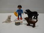 Playmobil garçon avec chiens, Enfants & Bébés, Jouets | Playmobil, Comme neuf, Enlèvement ou Envoi, Playmobil en vrac