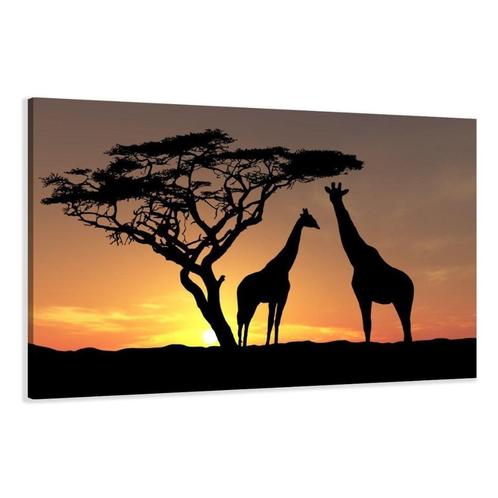 Nouveau tableau sur toile Afrique Girafe 120 x 80 cm, Maison & Meubles, Accessoires pour la Maison | Décorations murale, Neuf