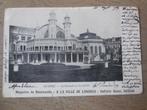 Postkaart Oostende Kursaal vu de Jardin, Ophalen of Verzenden, Voor 1920, Gelopen, West-Vlaanderen