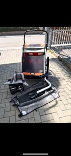 Thule Chariot Cross voor 2 kinderen + accessoires, Fietsen en Brommers, Ophalen, Opvouwbaar, Zo goed als nieuw, 40 tot 60 kg