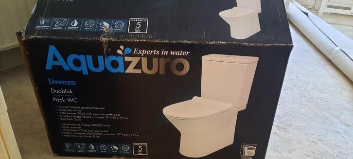 Toilet - Nieuw - Aquazuro Livenza - Geberit System, Doe-het-zelf en Bouw, Sanitair, Nieuw, Toilet, Ophalen