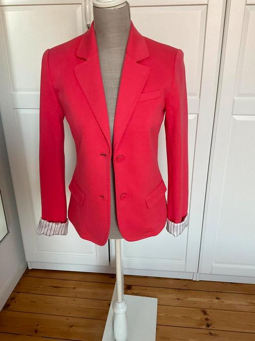 RIVER WOODS - 36 - koraalrode blazer -, Kleding | Dames, Jasjes, Kostuums en Pakken, Zo goed als nieuw, Maat 36 (S), Ophalen of Verzenden