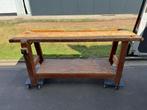 Werkban werktafel etabli, Ophalen, Gebruikt, 170 cm of meer, Bankschroef