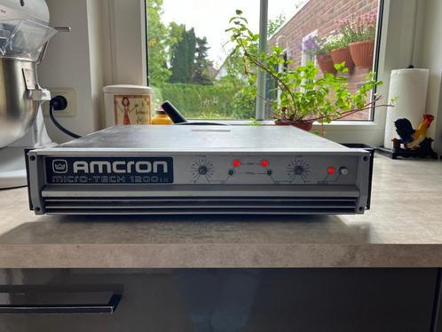 Crown Amcron micro tech 1200 lx, Audio, Tv en Foto, Professionele apparaten, Gebruikt, Audio, Ophalen