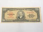 Cuba 20 pesos 1958 UNC, Amérique du Sud, Billets en vrac