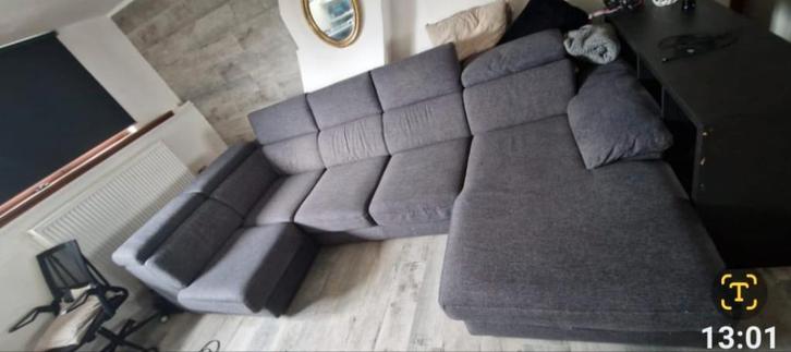 Hoekbank Poltronesofà — Uitstekende conditie, Huis en Inrichting, Zetels | Zetels, Zo goed als nieuw, Hoekbank, Vierpersoons of meer