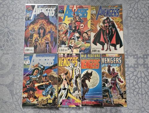 the Avengers (vol.1) #371, 373-376 & 379-380 (1994), Boeken, Strips | Comics, Gelezen, Complete serie of reeks, Ophalen of Verzenden