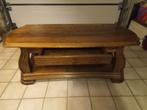 Eikenhouten woonkamertafel, Ophalen, Gebruikt, 100 tot 150 cm, 50 tot 75 cm